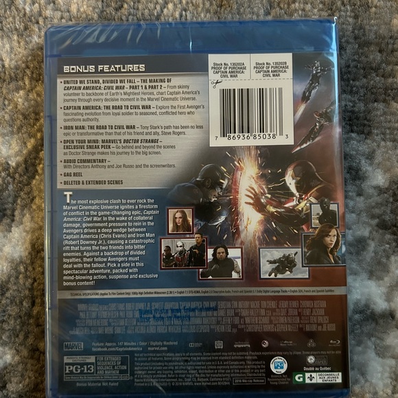 Captain America Blu-Ray Bundle - Picture 9 of 9